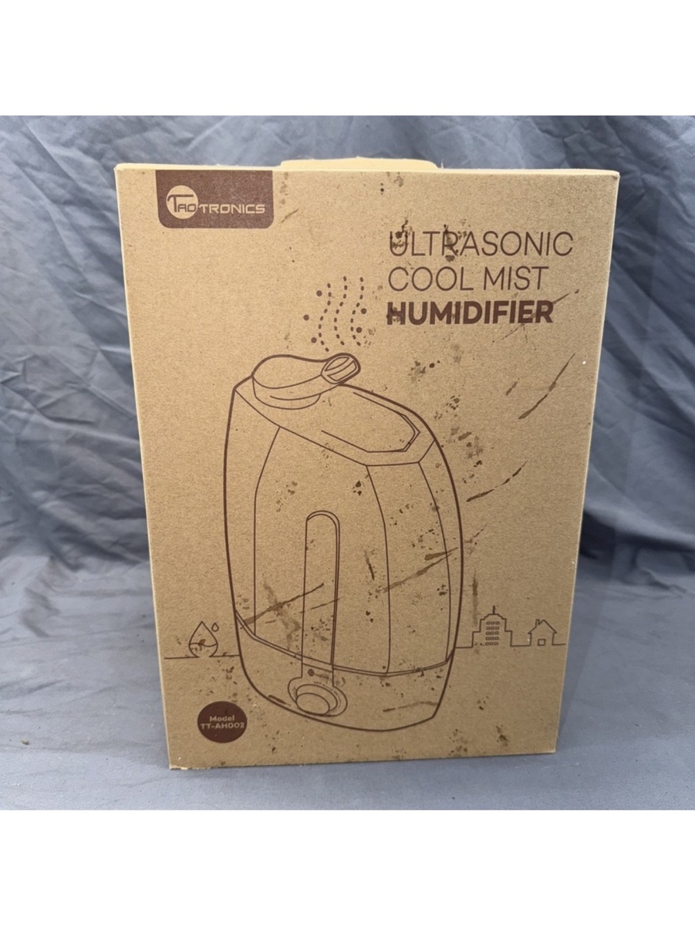 Tao Tronics Ultrasonic Call Miss Humidifier Model Tt – Ah002